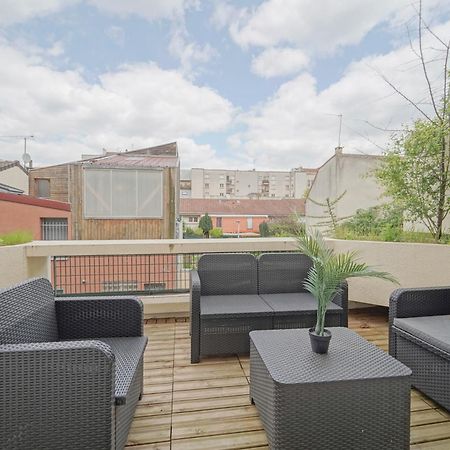 Complete 1Br With Balcony Only 5 Min. On Foot To Metro By Doorman Leilighet Saint-Ouen  Eksteriør bilde