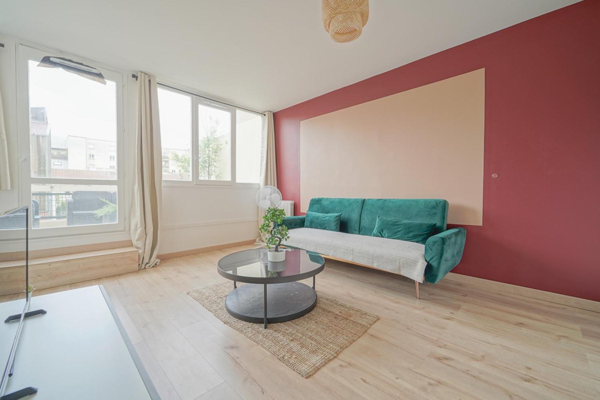 Complete 1Br With Balcony Only 5 Min. On Foot To Metro By Doorman Leilighet Saint-Ouen  Eksteriør bilde